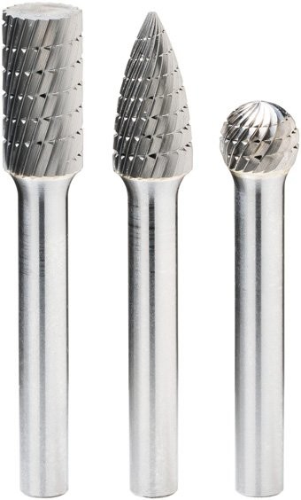 Frézovací kolíky tvrdokovové HAZET 9032-06/3 (2)