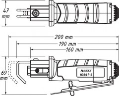 Pneumatická pilka přímočará HAZET 9034P-2 (2)