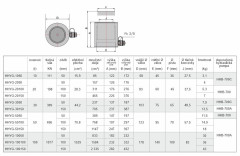 Univerzální hydraulický válec jednočinný HHYG-20150 (5)
