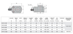 Hydraulický válec nízký HHYG-20B (4)